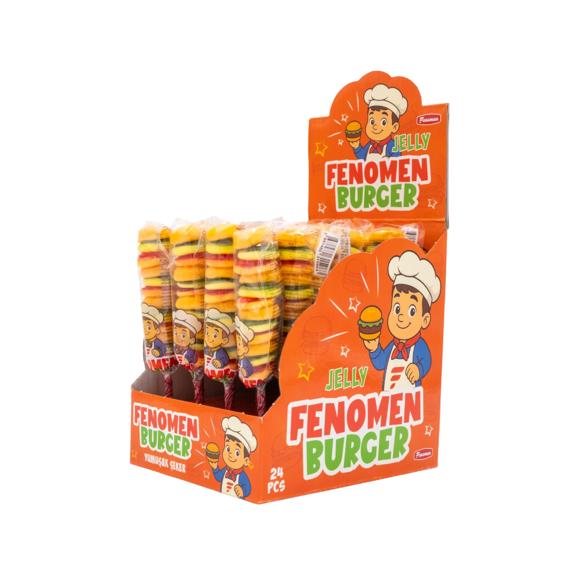 FENOMEN JELLY BURGER 35G